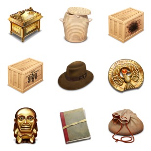 Indiana Jones and the Raiders of the Lost Ark icon sets preview