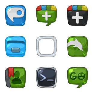 Blawb Tiny Extension icon sets preview