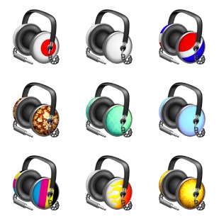 iTunes icon sets preview