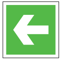 sos, sign, green, direction, code, emergency, arrow icon