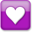 purplestyle, heart icon