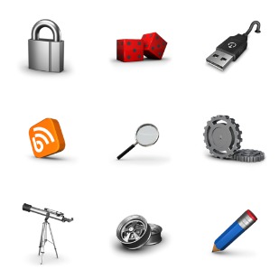 3D icon sets preview