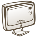 Computer on icon