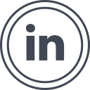 social, logo, linkedin, media icon