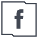 company, logo, media, social, facebook icon