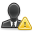 user business warning icon