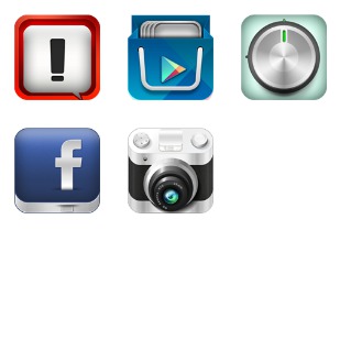 HTC One icon sets preview
