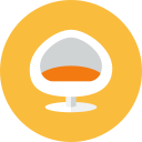 Chair 4 icon