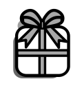 package, surprise, box, gift, christmas, present, prize icon