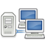 workgroup, network, gnome icon