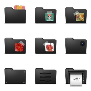 Pry Frente Black Special 2 icon sets preview