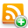 feed, plus, rss, subscribe, add icon