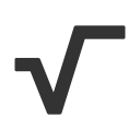 square, root icon