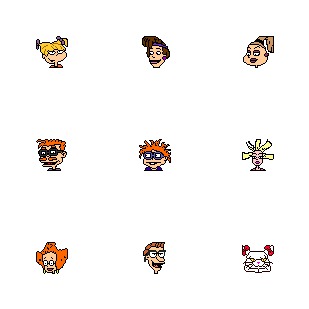 Rugrats icon sets preview