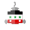 iraq, robot, flag, iq, bot, telegram icon