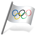 International Olympic Committee Flag 3 icon