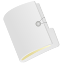 Folder white icon