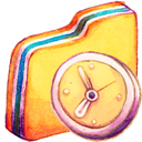 Folder, In, Progress icon