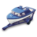boat, trailer icon