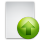 File, Upload icon