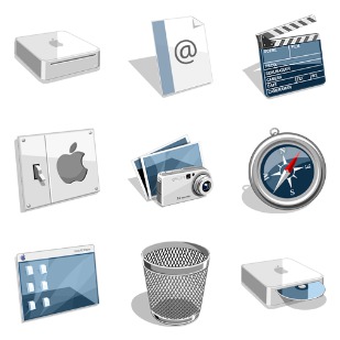 Flat icon sets preview
