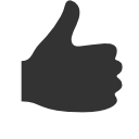 thumbs up, thumb, up icon