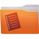 folder, text icon