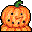 Pumpkin Snowman icon