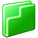 folder,green icon