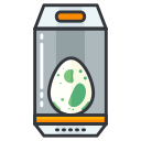egg, game, canister, pokemon, play, go icon