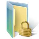 hacker, locked folder icon