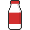 drink, packaging, healthy, food, milk, beverage, bottle icon