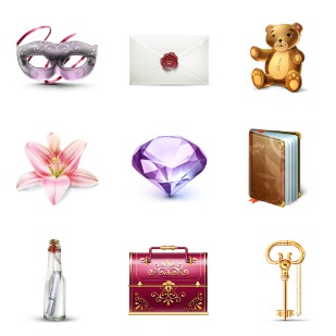 My Secret icon sets preview