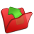 parent, red, folder icon