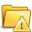 error, exclamation, wrong, warning, folder, alert icon