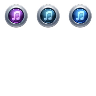 iTunes 10 icon sets preview