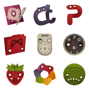 Artcore 4 icon sets preview
