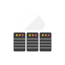 cloud, database icon