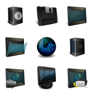 iZ3 Elite icon sets preview