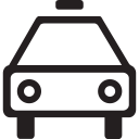 taxi, transport, vehicle, transportation, car icon