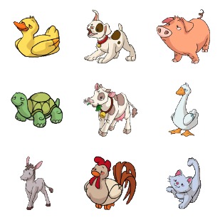 Farm icon sets preview