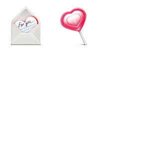 Valentines Day icon sets preview