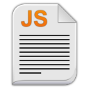 text x javascript icon