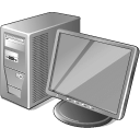 3 Gray Computer icon