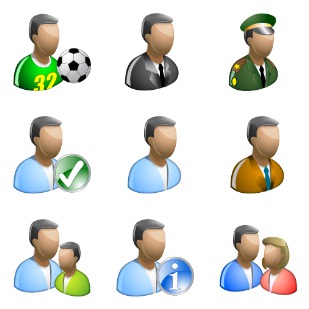 People icon sets preview