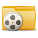 movie, folder icon
