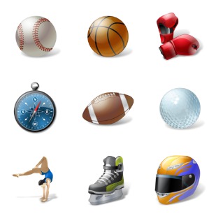 Vista Style Sport icon sets preview