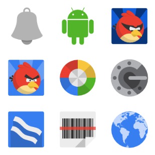 Plex for Android icon sets preview