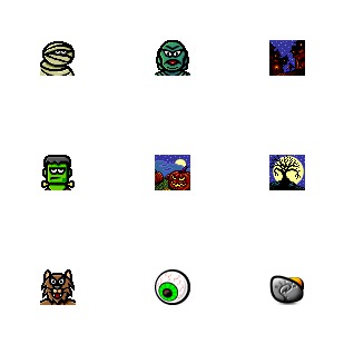 Halloween '99 icon sets preview