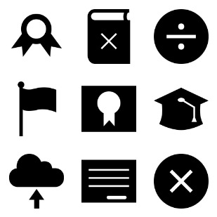 School and Education 3 ! icon sets preview